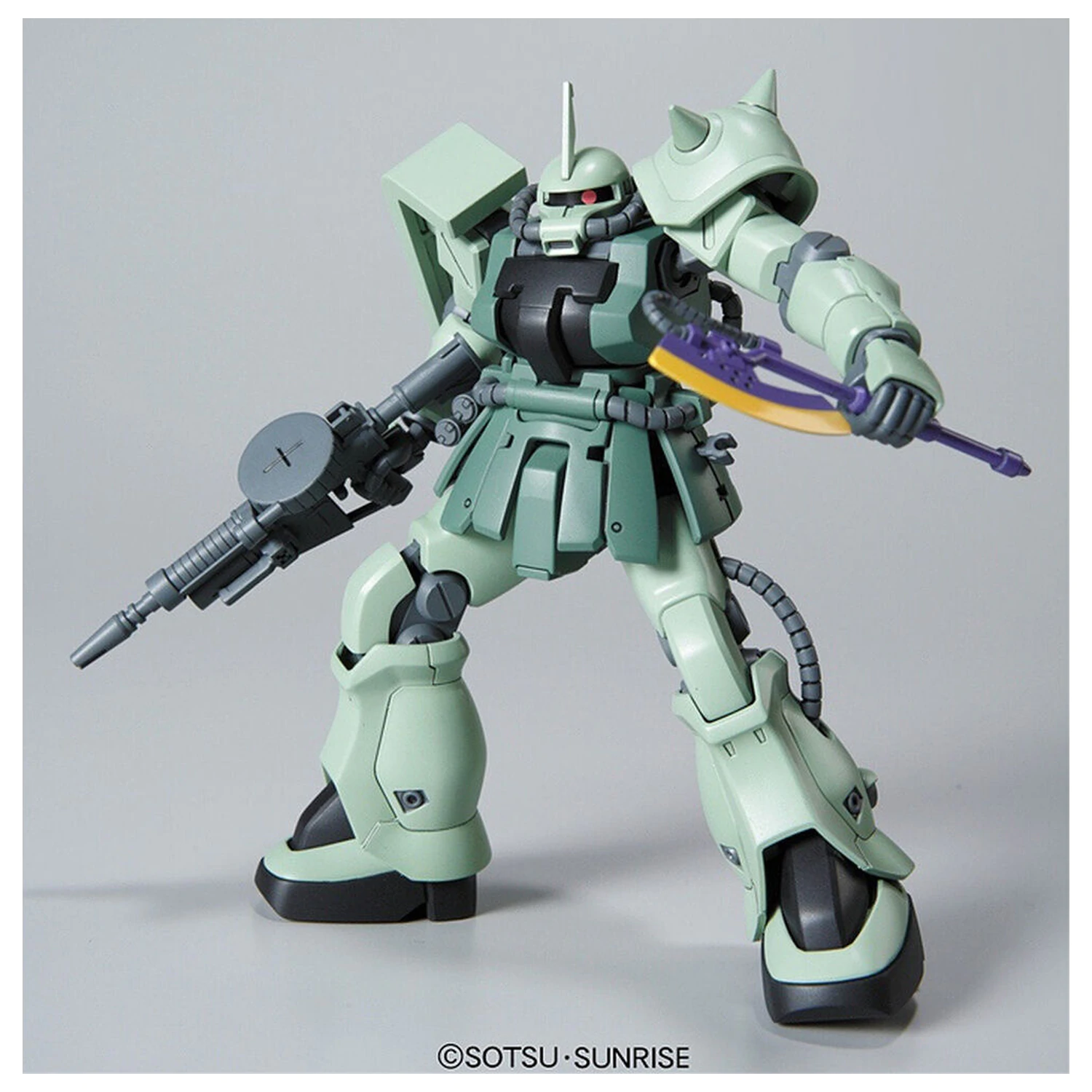 Mobile Suit Gundam HGUC 1/144 MS-06F-2 F2-ZAKU Zeon Type modelová stavebnice fotografii produktu