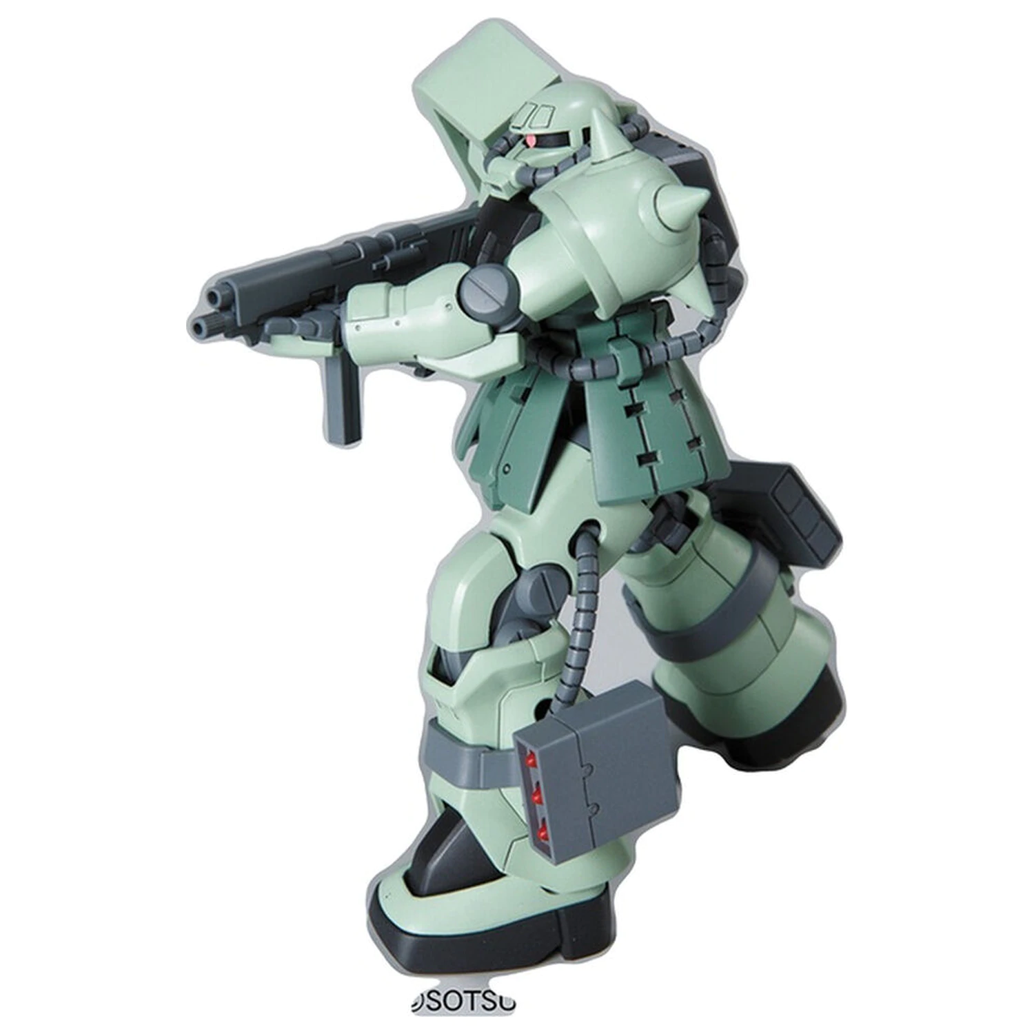 Mobile Suit Gundam HGUC 1/144 MS-06F-2 F2-ZAKU Zeon Type modelová stavebnice fotografii produktu