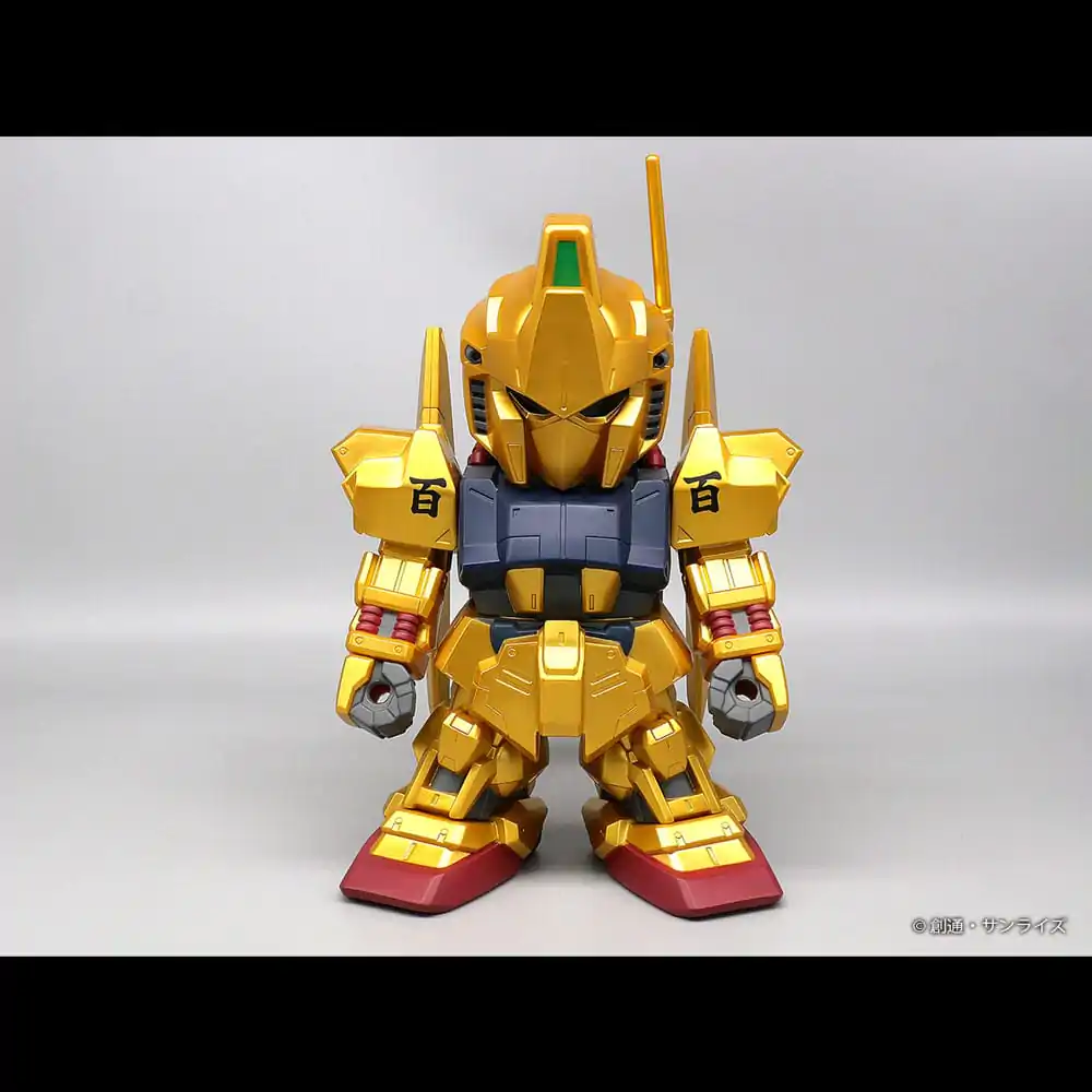 Mobile Suit Gundam Jumbo Sofbi vinylová figurka Hyakushiki Gold Ver. 30 cm fotografii produktu