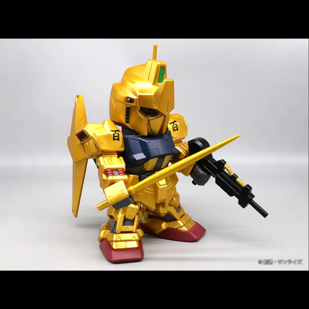 Mobile Suit Gundam Jumbo Sofbi vinylová figurka Hyakushiki Gold Ver. 30 cm fotografii produktu