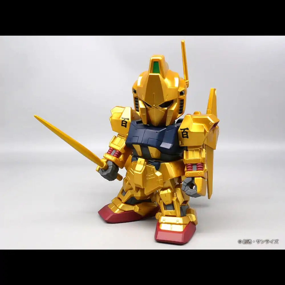 Mobile Suit Gundam Jumbo Sofbi vinylová figurka Hyakushiki Gold Ver. 30 cm fotografii produktu