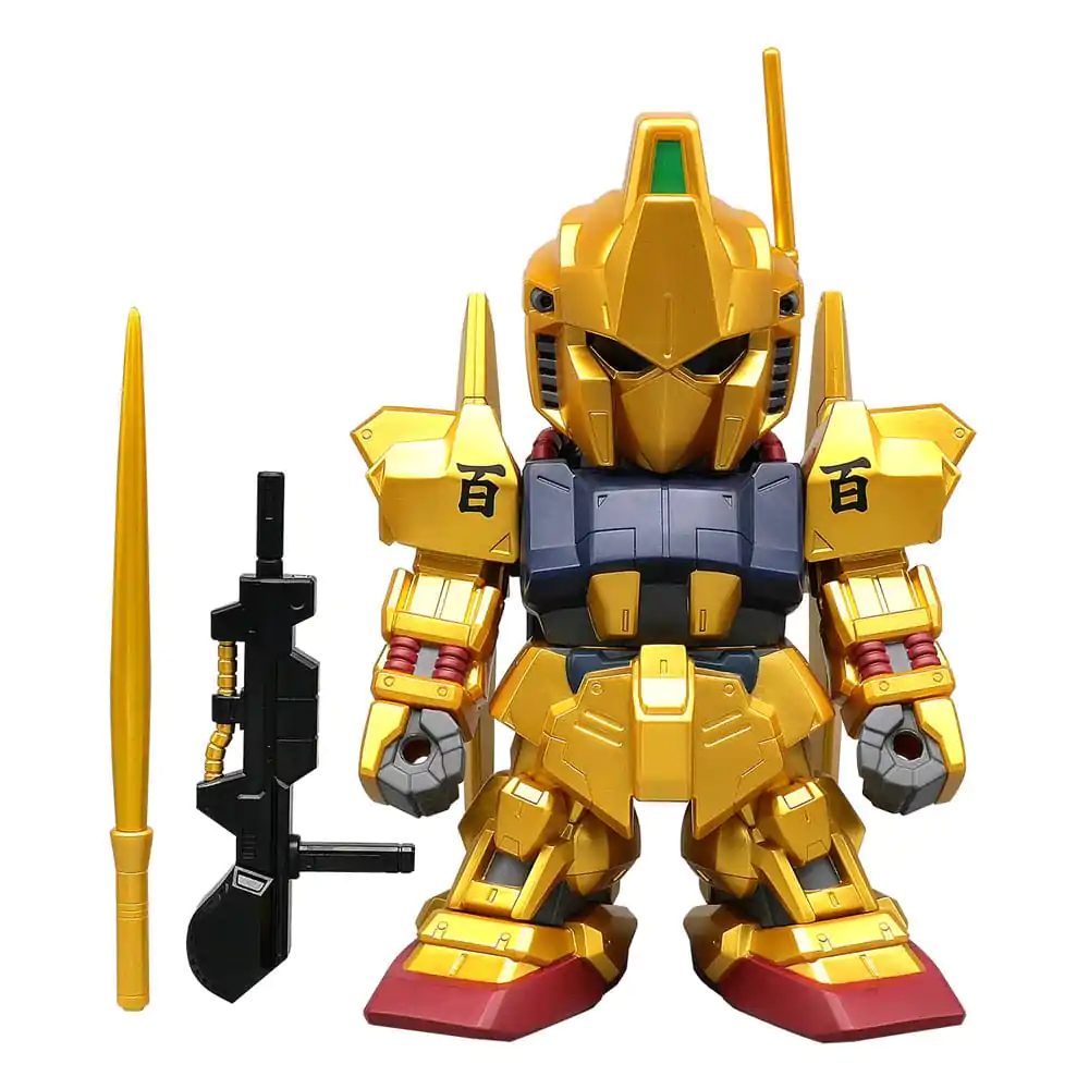 Mobile Suit Gundam Jumbo Sofbi vinylová figurka Hyakushiki Gold Ver. 30 cm fotografii produktu