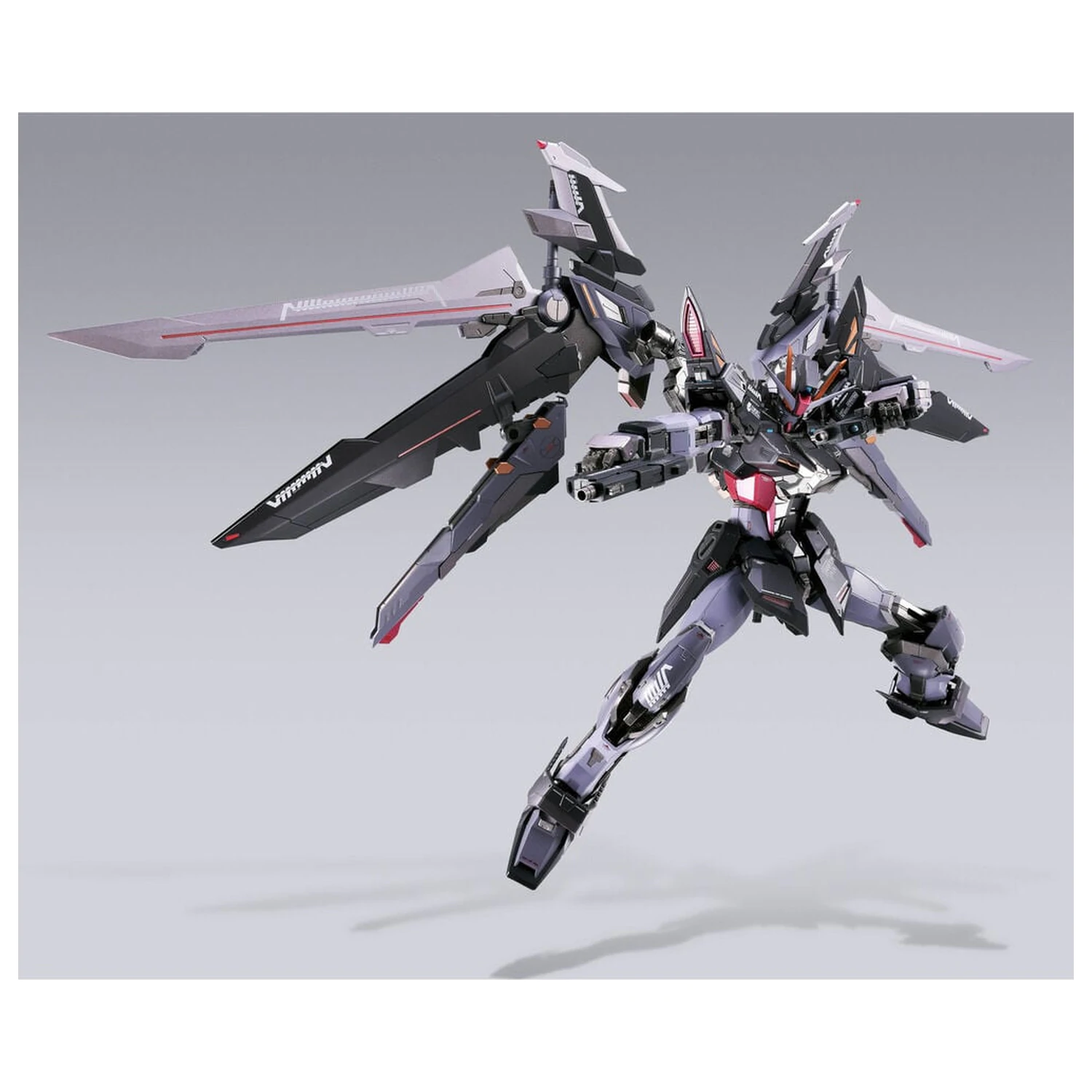 Figurka Mobile Suit Gundam Metal Robot Spirits Strike Noir Gundam 20th Memorial Color 18 cm fotografii produktu