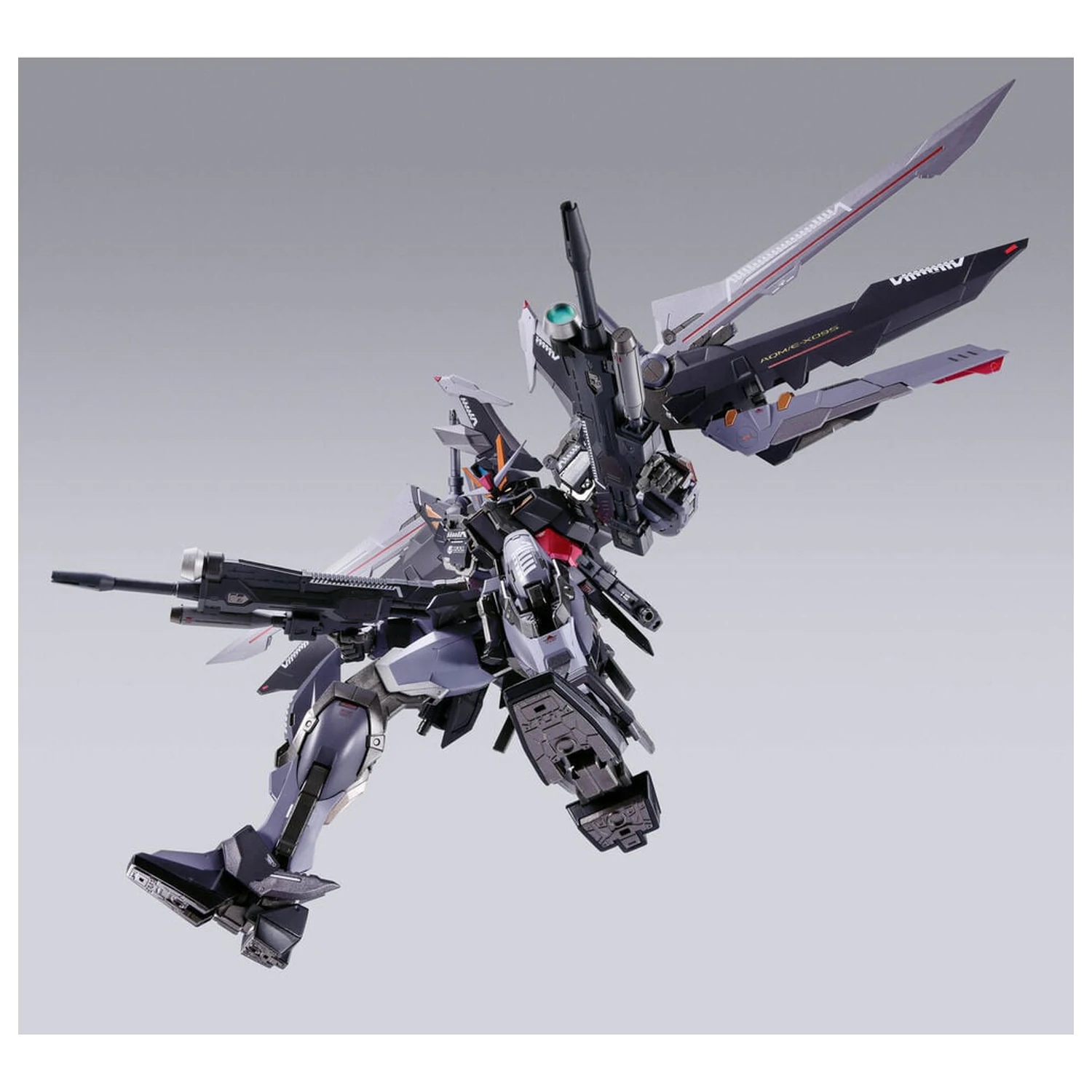 Figurka Mobile Suit Gundam Metal Robot Spirits Strike Noir Gundam 20th Memorial Color 18 cm fotografii produktu