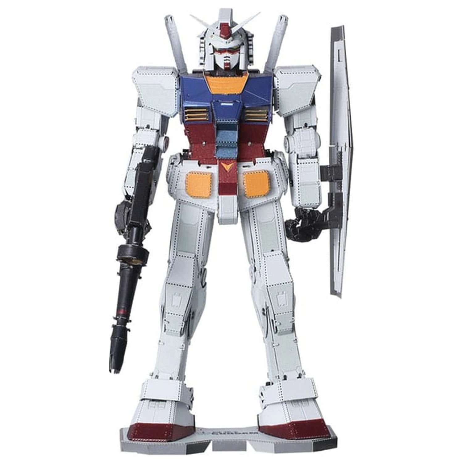 Mobile Suit Gundam Kovová Nano Skládačka Model Sada RX-78-2 12 cm fotografii produktu