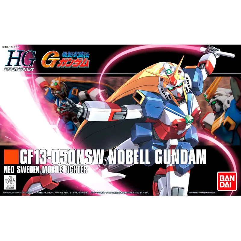 Mobile Suit Gundam Nobell Gundam modelová stavebnice figurka 13cm fotografii produktu