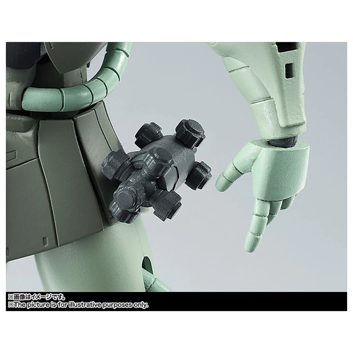 Mobile Suit Gundam Robot Spirits MS 06 Zaku ver ANIME Reissue figurka 12,5 cm fotografii produktu