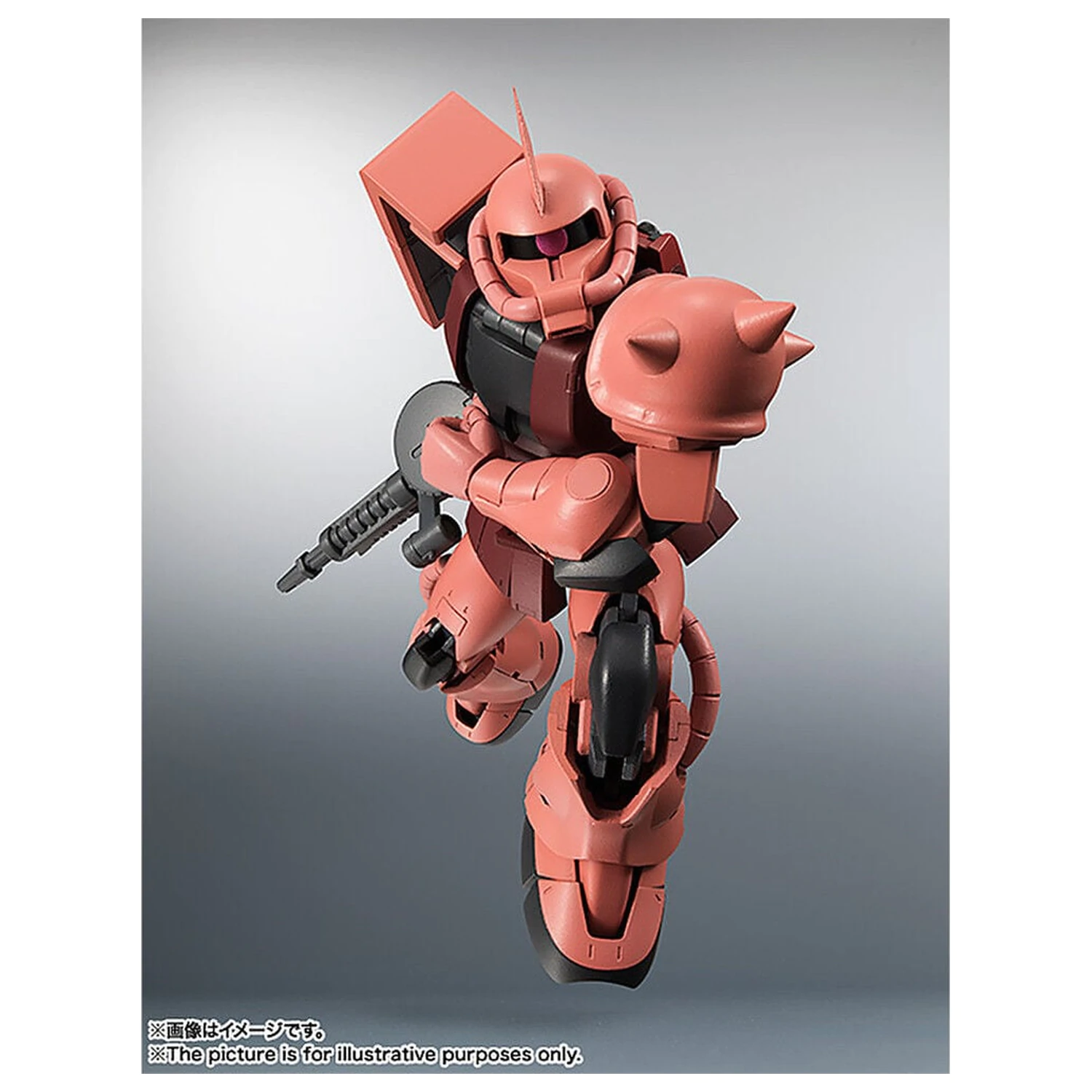 Mobile Suit Gundam Robot Spirits MS 06S Chars Zaku ver ANIME Reissue figurka 12,5 cm fotografii produktu