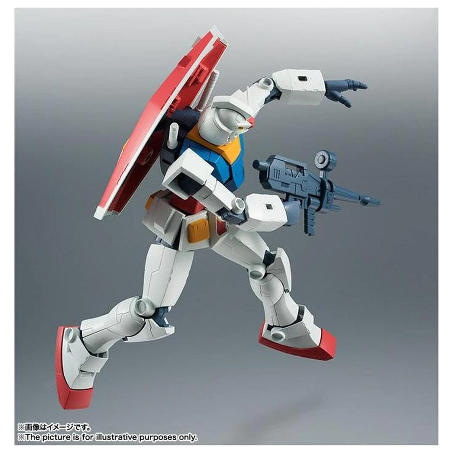 Mobile Suit Gundam Robot Spirits RX 78 2 Gundam ver ANIME Reissue figurka 12,5 cm fotografii produktu