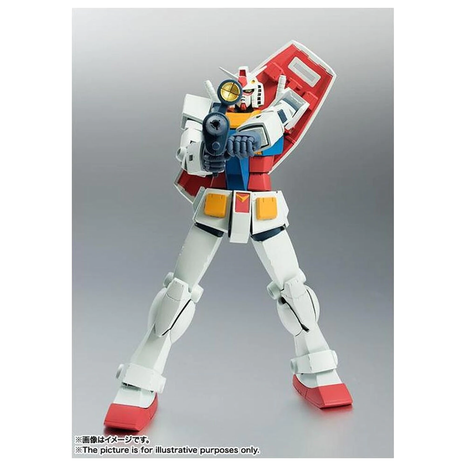 Mobile Suit Gundam Robot Spirits RX 78 2 Gundam ver ANIME Reissue figurka 12,5 cm fotografii produktu