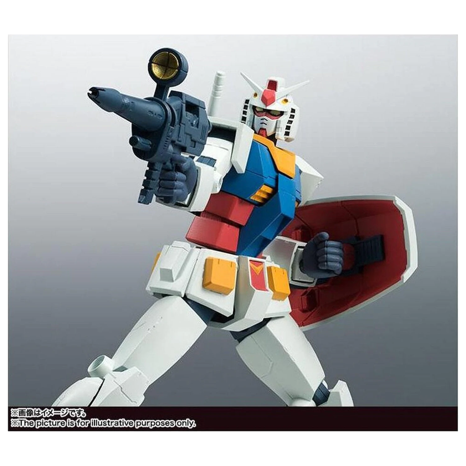 Mobile Suit Gundam Robot Spirits RX 78 2 Gundam ver ANIME Reissue figurka 12,5 cm fotografii produktu