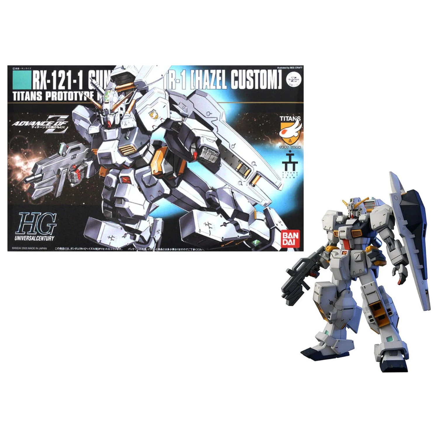 Mobile Suit Gundam RX121-1 Gundam 1/144 TR-1 Hazel Kai model stavebnice figurka fotografii produktu