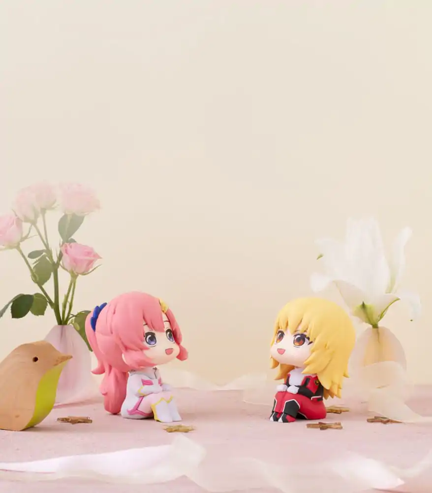 Mobile Suit Gundam Seed Freedom Look Up PVC Socha Lacus Clyne &amp; Cagalli Yula Athha (s dárkem) 11 cm fotografii produktu
