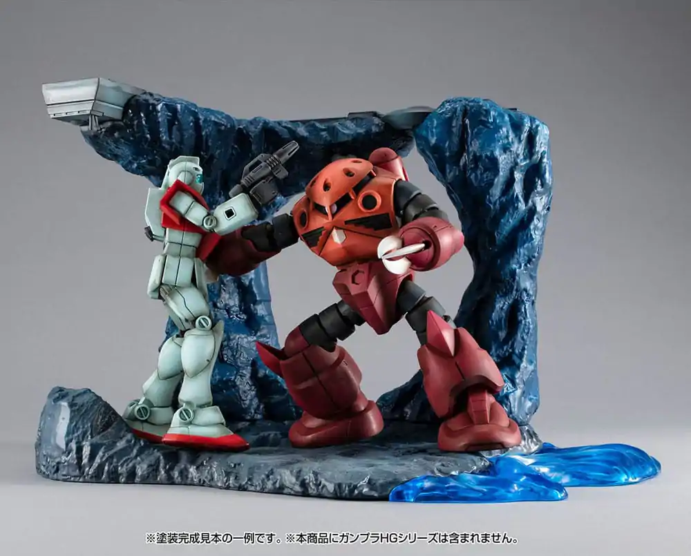 Mobile Suit Gundam SEED RM Series Realistic Model Series Diorama 1/144 G Structure (GS01) Tragedy in Jaburo Material Color Edition 16 cm Diorama fotografii produktu