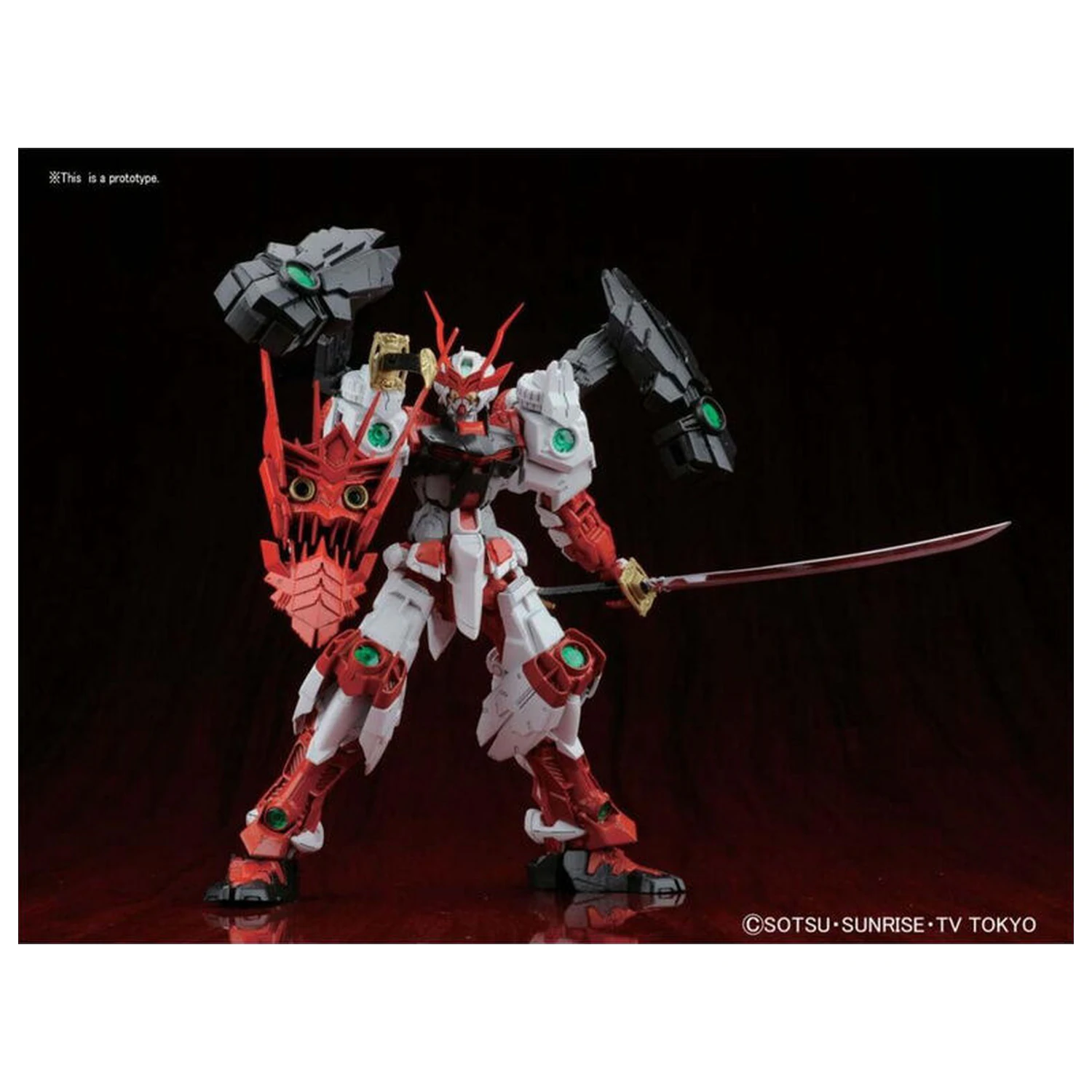 Mobile Suit Gundam Sengoku Astray MG 1/100 model kit figurka fotografii produktu