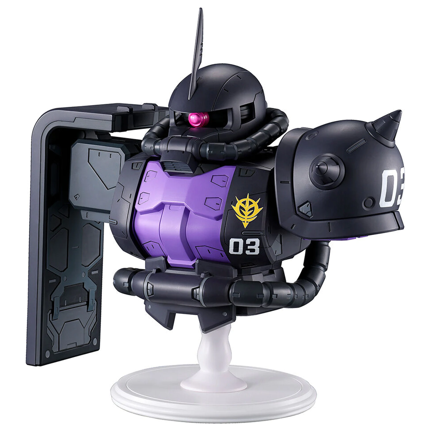 Mobile Suit Gundam Universal Century Saga Interlude Zaku II Black Tri-Stars Ichibansho figurka 16cm fotografii produktu