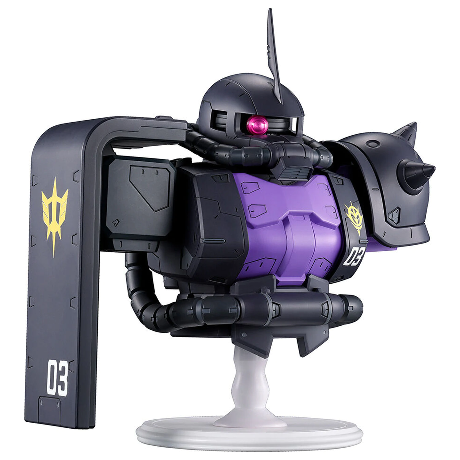 Mobile Suit Gundam Universal Century Saga Interlude Zaku II Black Tri-Stars Ichibansho figurka 16cm fotografii produktu