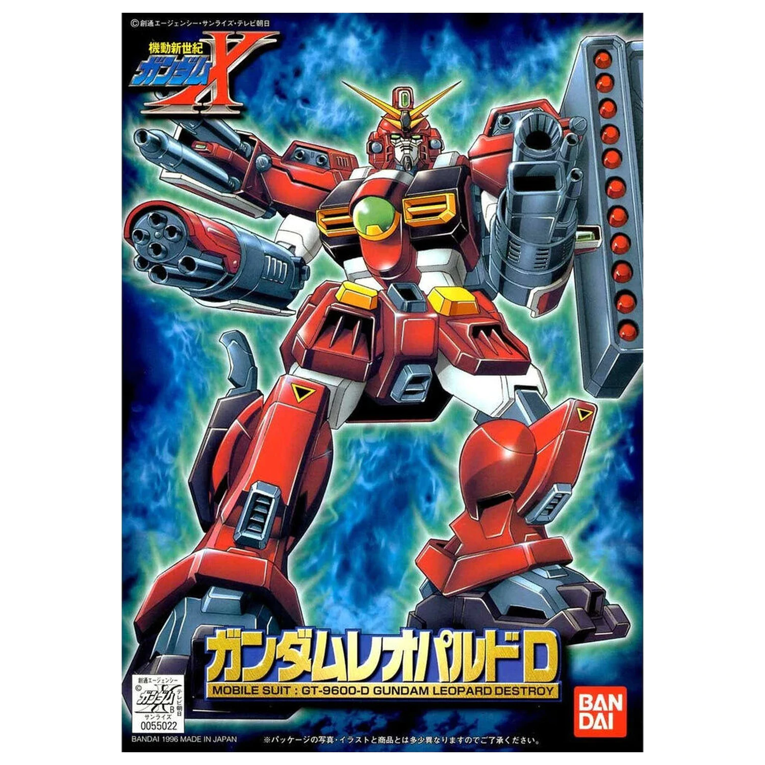 Mobile Suit Gundam X - Gundam Leopard Destroy 1/144 model stavebnice fotografii produktu