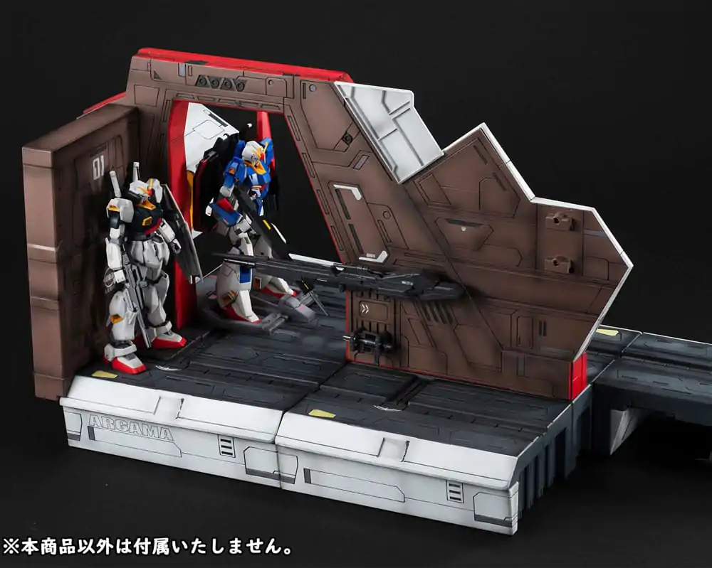 Mobile Suit Z Gundam HG Series Realistic Model Series Dioráma 1/144 Nahel Argama katapultovací paluba 40th Anniversary Edition 100 cm fotografii produktu