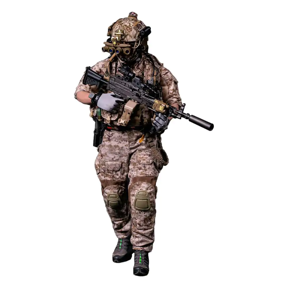 Moderní vojenská akční figurka 1/6 Geronimo Devgru - MK46 MOD1 Gunner (Operation Neptune Spear) 30 cm fotografii produktu