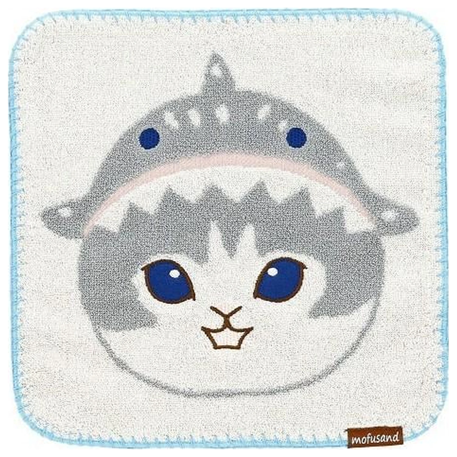 Mofusand Kitten-Nyan Shark Mini ručník fotografii produktu