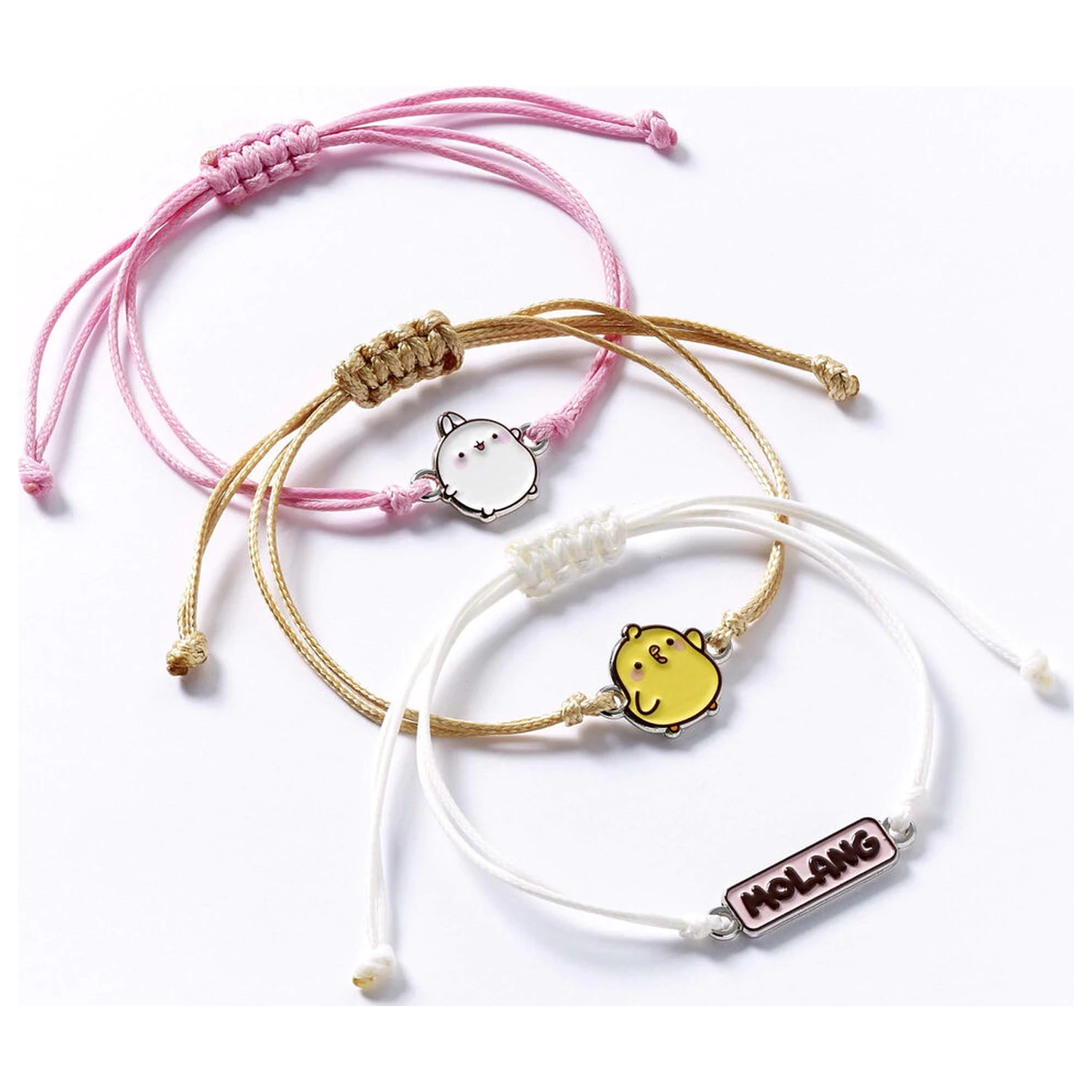 Molang sada 3 náramků přátelství fotografii produktu