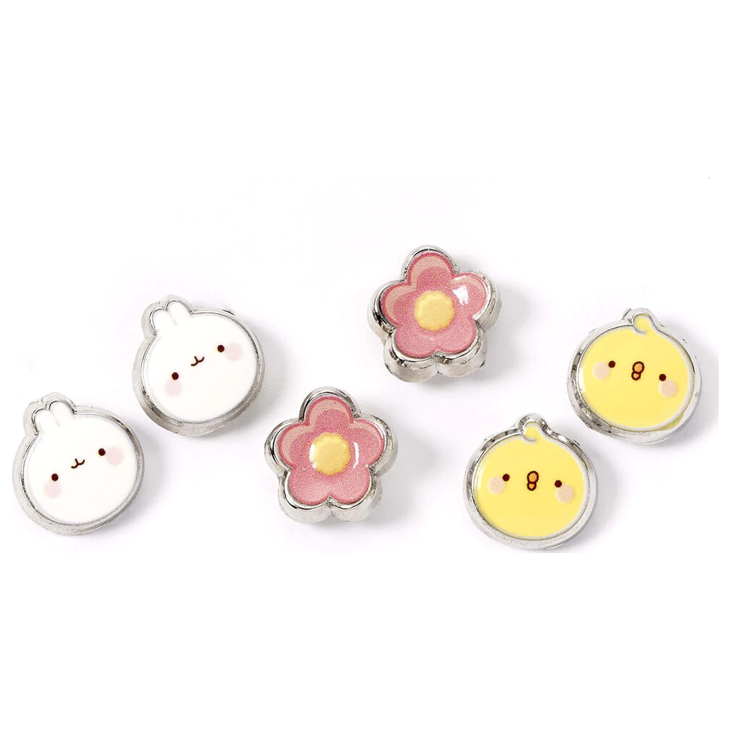 Molang sada 3 párů náušnic fotografii produktu