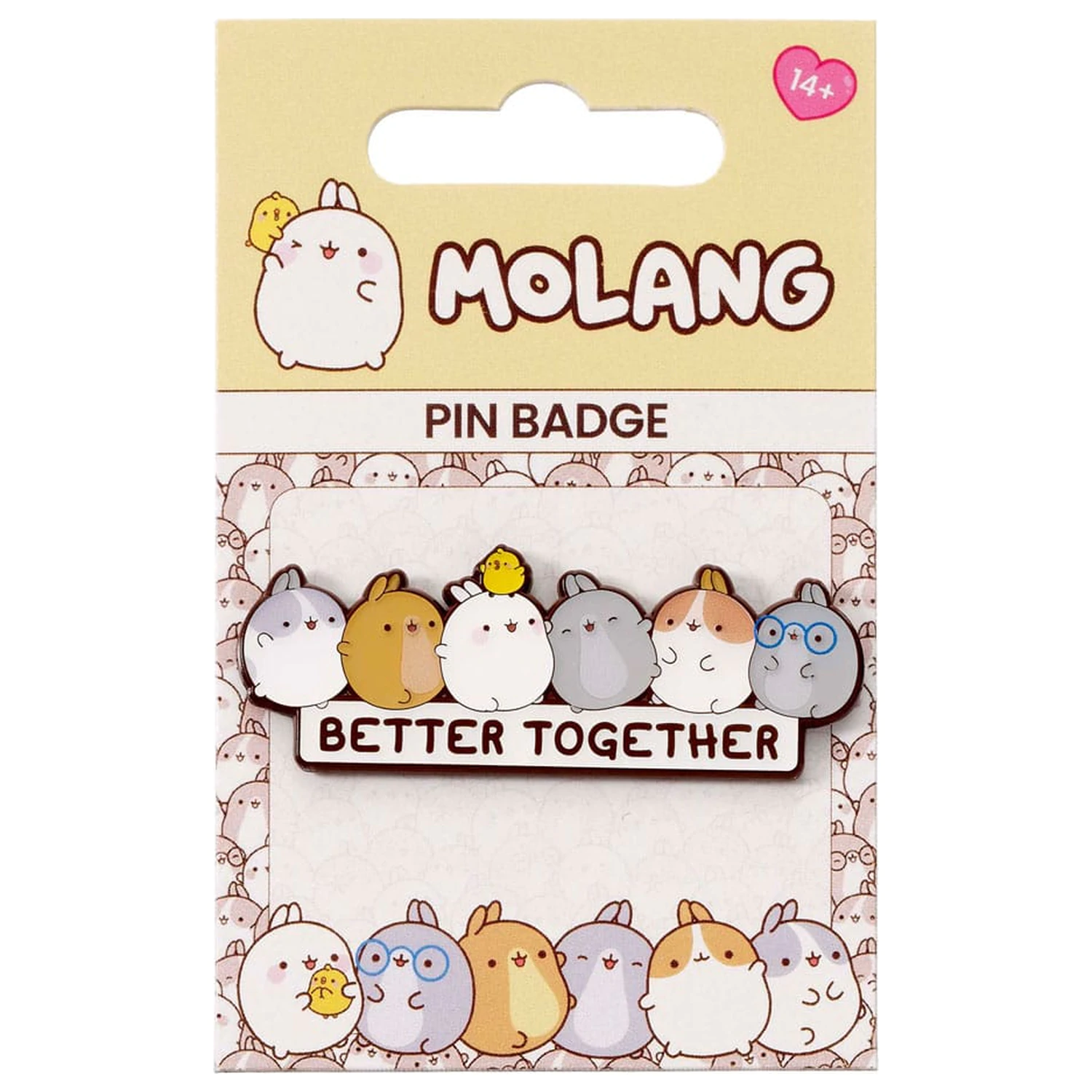 Molang Odznáček Better Together fotografii produktu