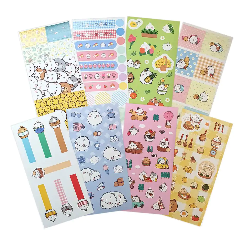 Molang Sticker Pack Happy Days - Balíček samolepek fotografii produktu