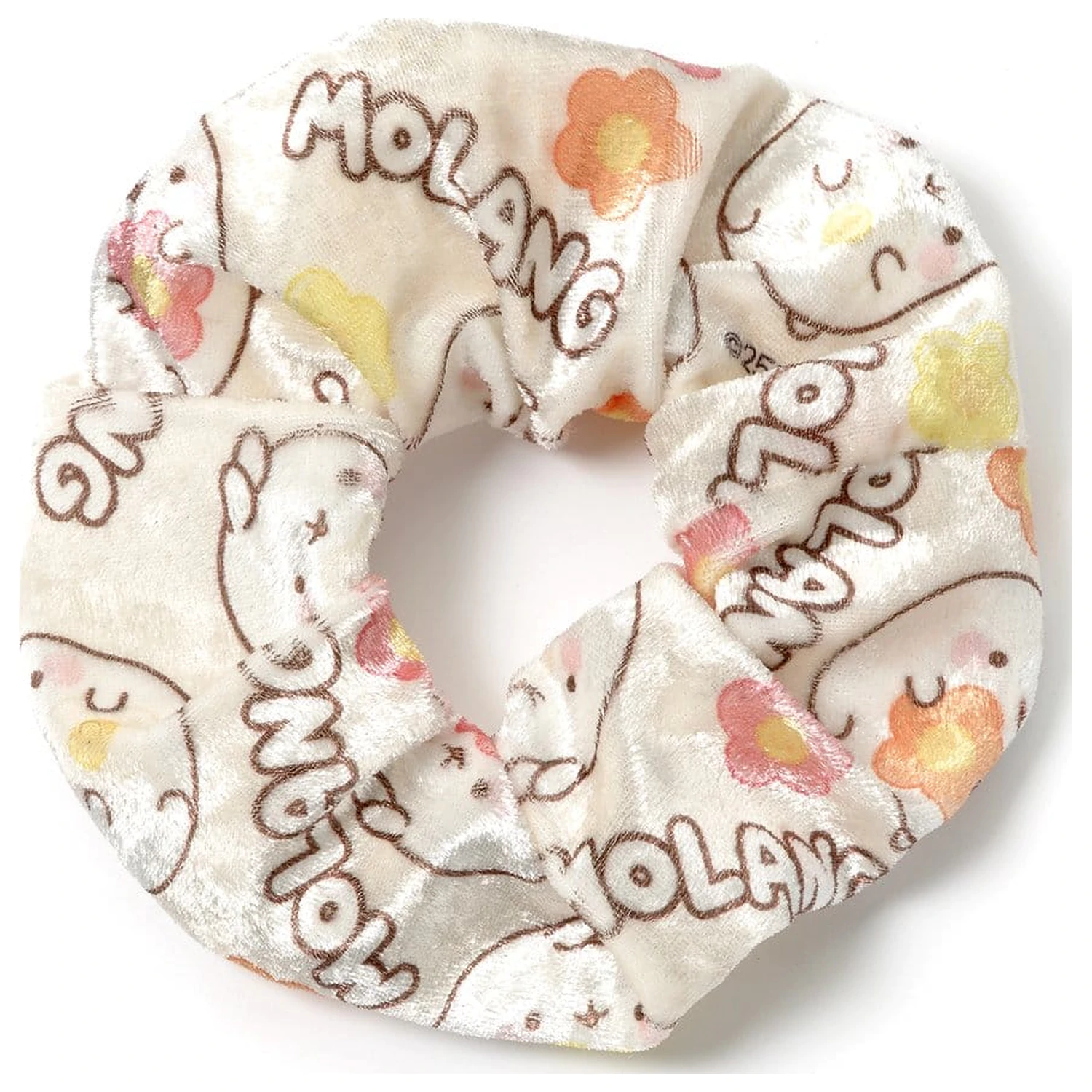 Molang scrunchie do vlasů květina fotografii produktu