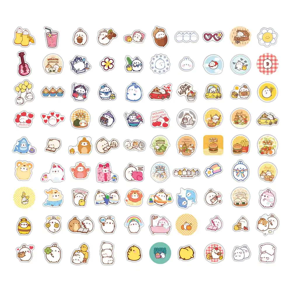 Molang Sticker Pack Sweet Moments – Sada samolepek fotografii produktu