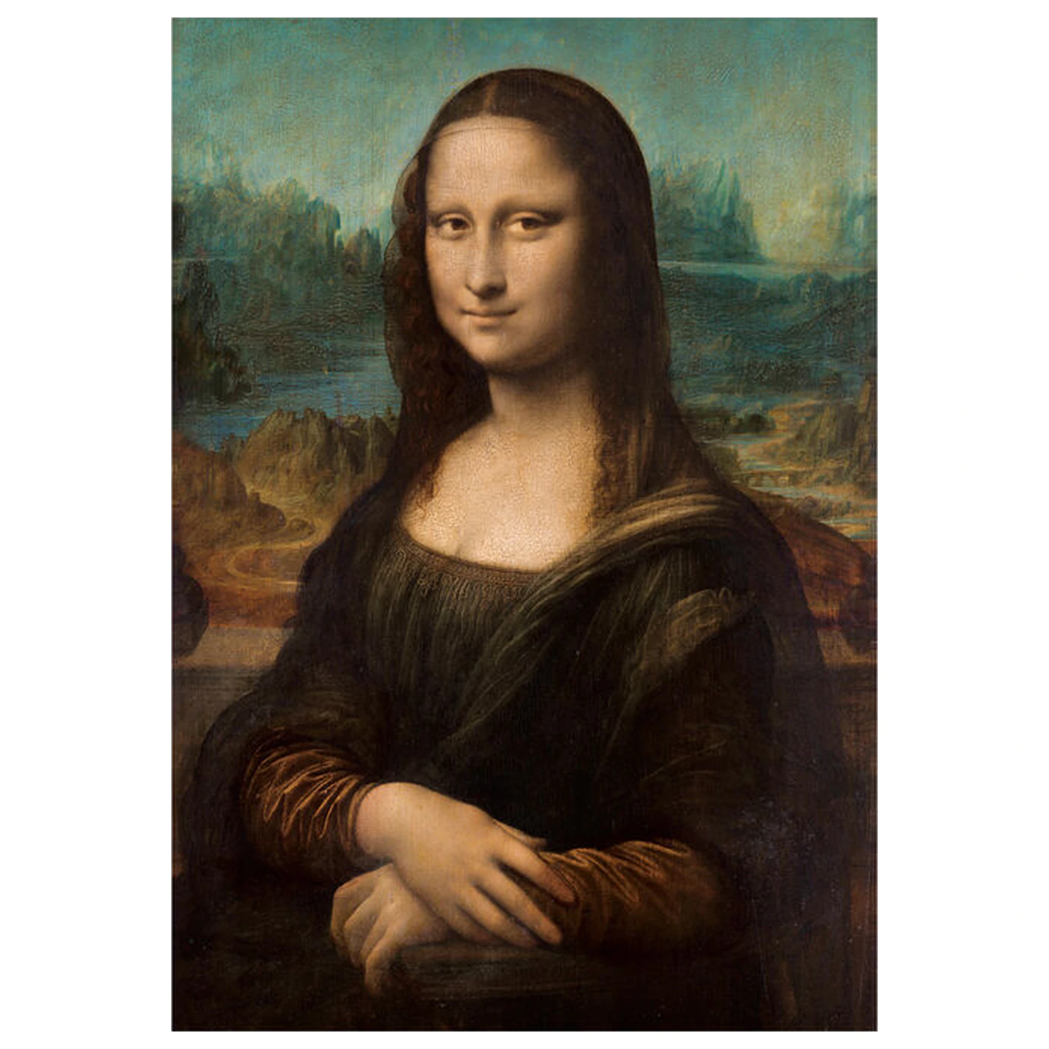 Mona Lisa puzzle 1000 ks fotografii produktu