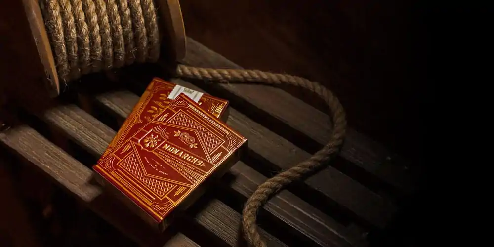 Hrací karty Monarchs Red fotografii produktu