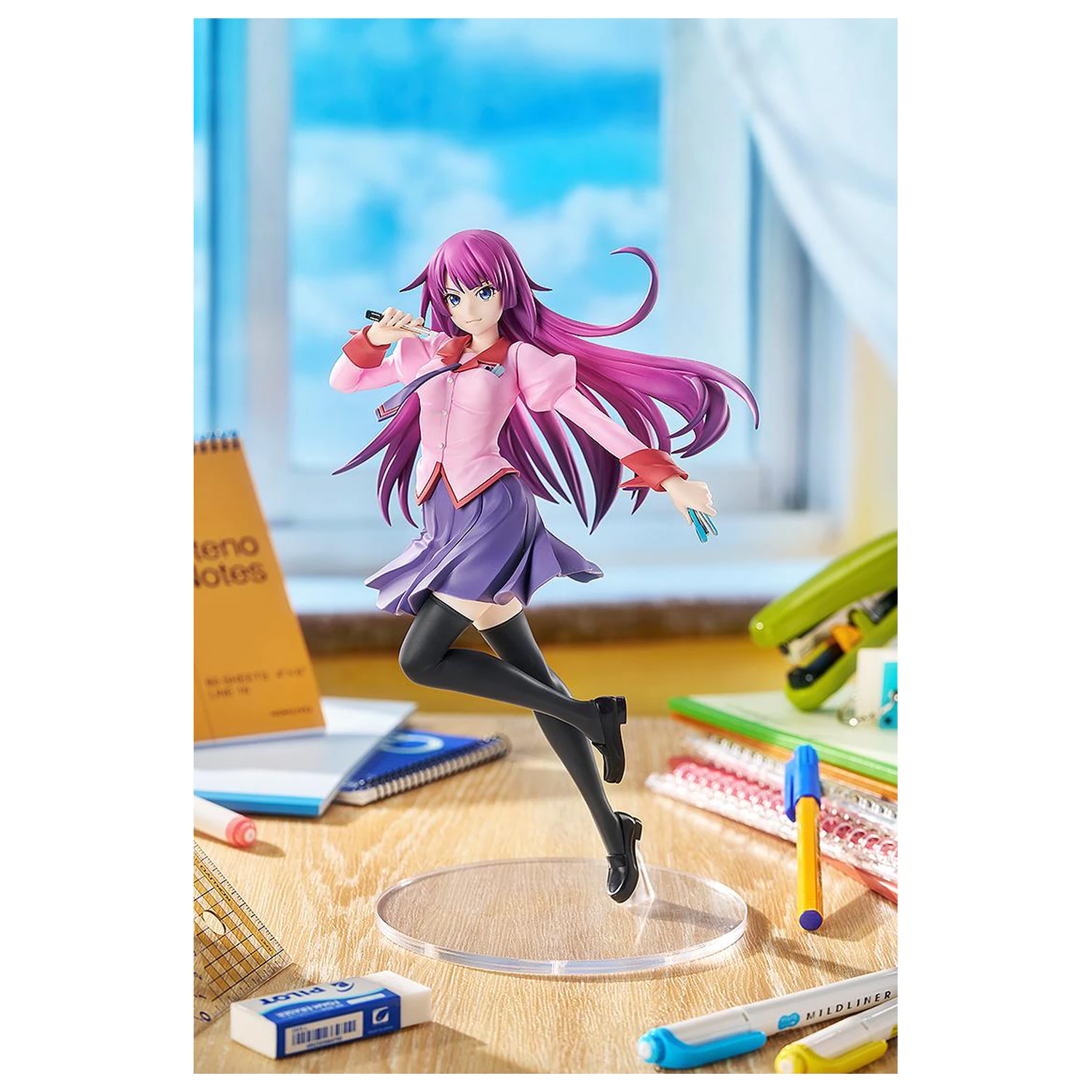 MONOGATARI Hitagi Senjyogahara Pop Up Parade L figurka 23cm fotografii produktu