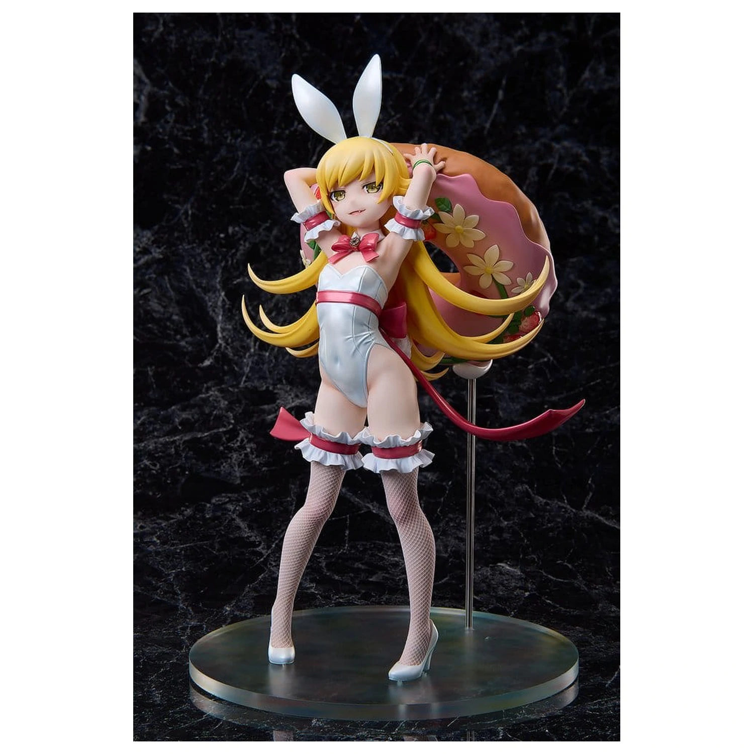 Monogatari Series PVC socha 1/4 Shinobu Oshino White Bunny Ver. 35 cm fotografii produktu