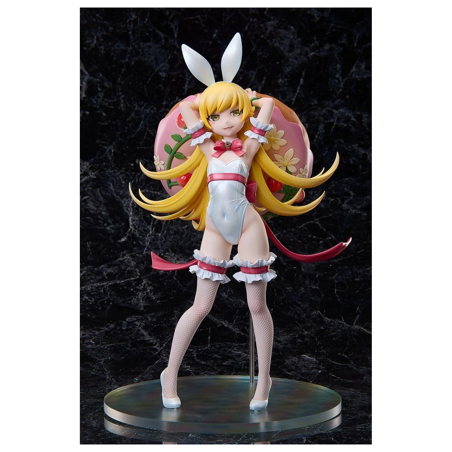 Monogatari Series PVC socha 1/4 Shinobu Oshino White Bunny Ver. 35 cm fotografii produktu
