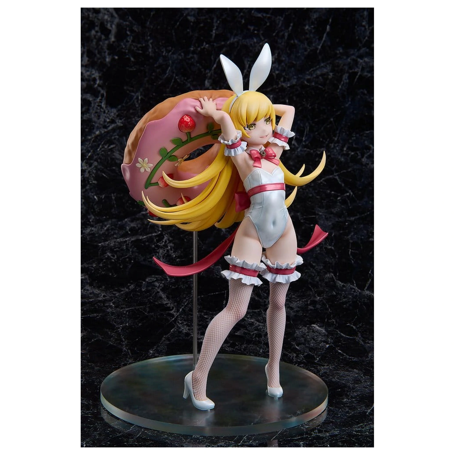 Monogatari Series PVC socha 1/4 Shinobu Oshino White Bunny Ver. 35 cm fotografii produktu