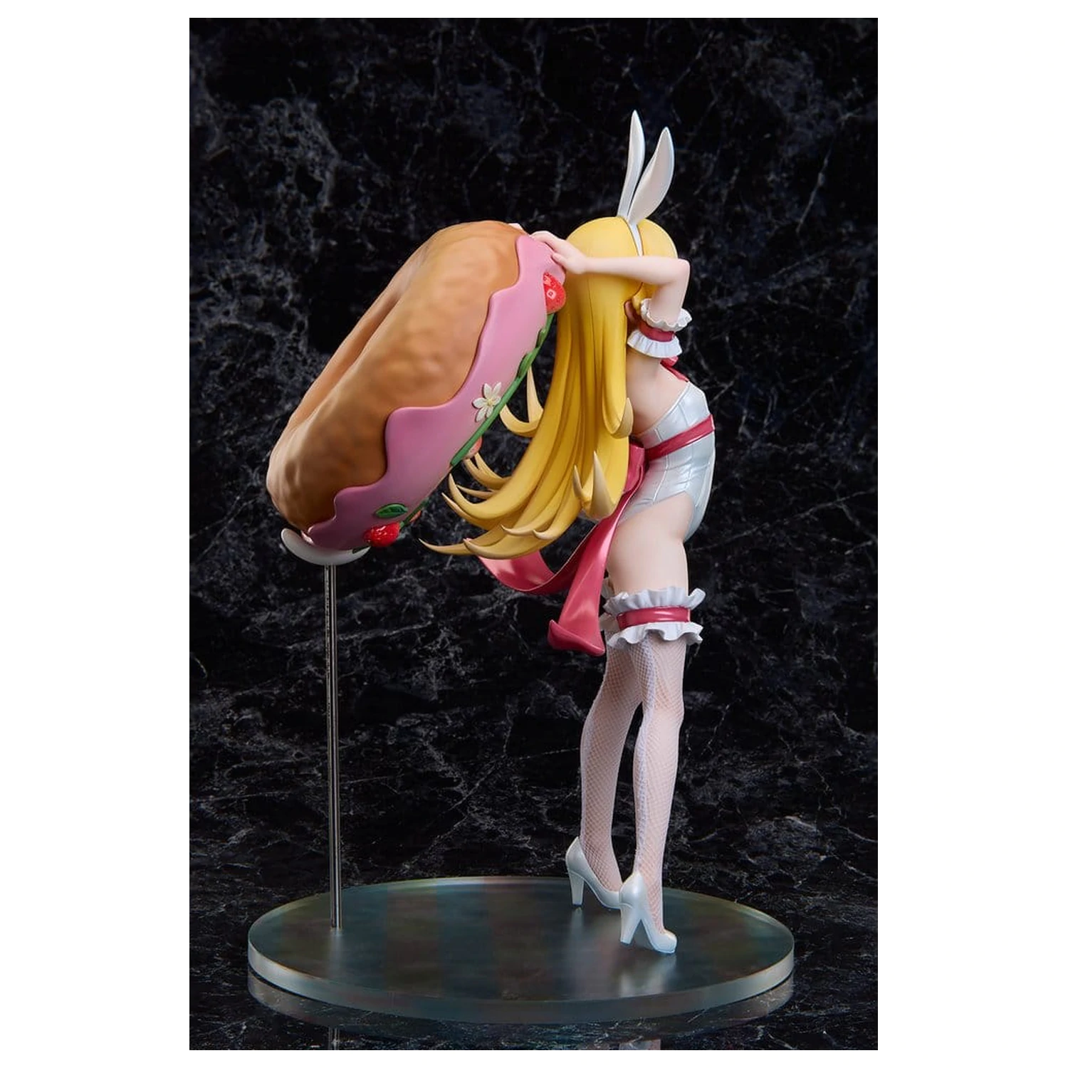 Monogatari Series PVC socha 1/4 Shinobu Oshino White Bunny Ver. 35 cm fotografii produktu