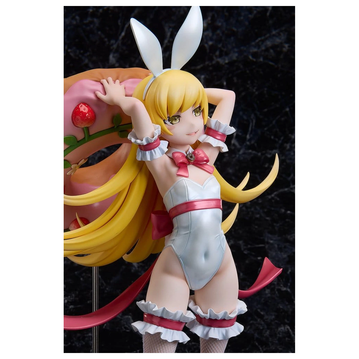 Monogatari Series PVC socha 1/4 Shinobu Oshino White Bunny Ver. 35 cm fotografii produktu