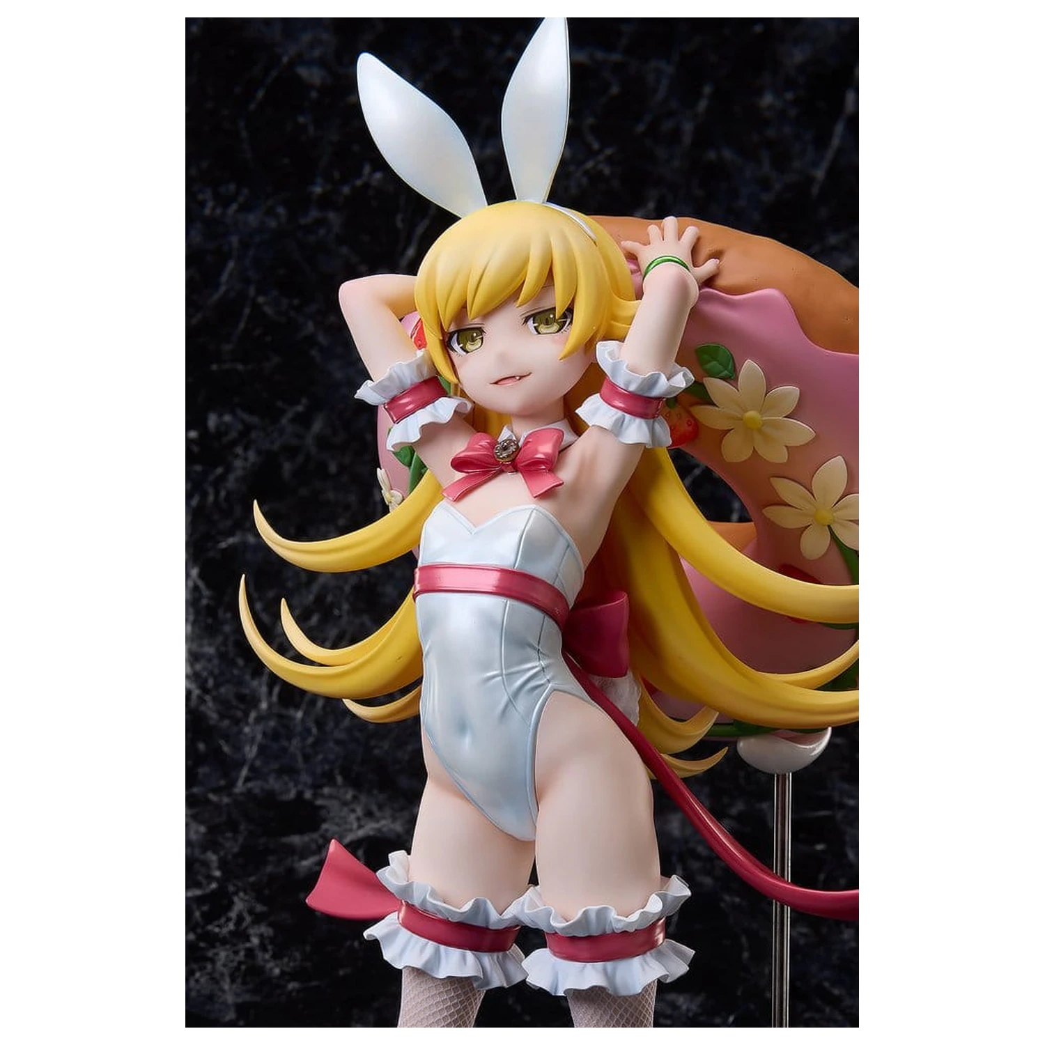Monogatari Series PVC socha 1/4 Shinobu Oshino White Bunny Ver. 35 cm fotografii produktu