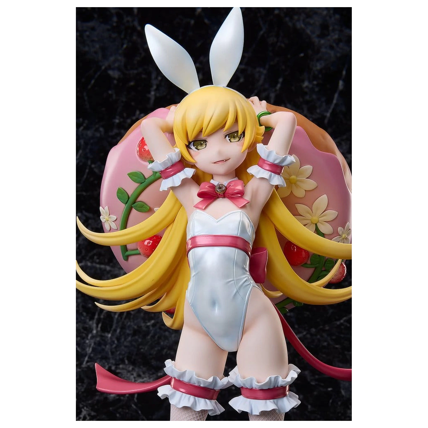 Monogatari Series PVC socha 1/4 Shinobu Oshino White Bunny Ver. 35 cm fotografii produktu
