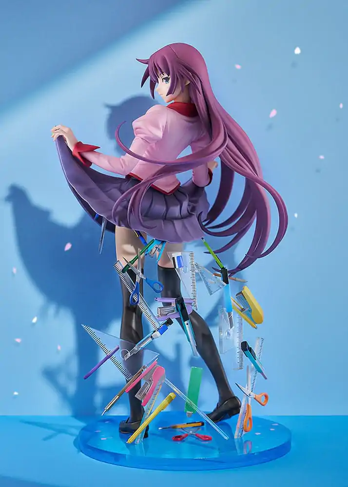 Monogatari Series Socha 1/7 Hitagi Senjyogahara Remaster Project 24 cm fotografii produktu