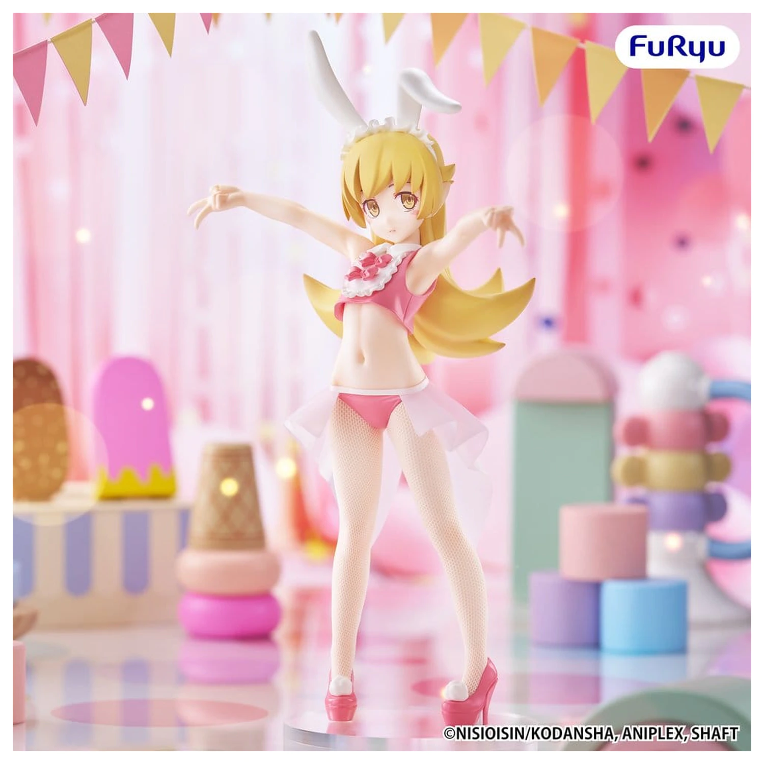 Monogatari Series BiCute Bunnies PVC figurka Shinobu Oshino 23 cm fotografii produktu