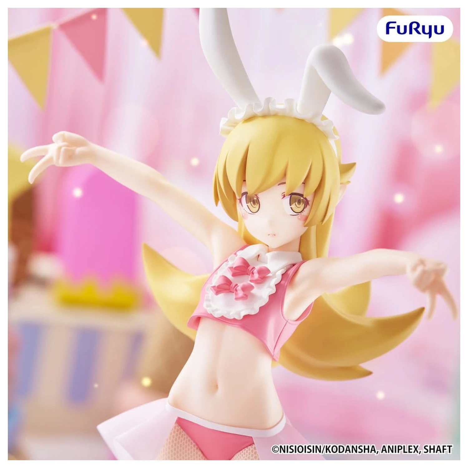 Monogatari Series BiCute Bunnies PVC figurka Shinobu Oshino 23 cm fotografii produktu