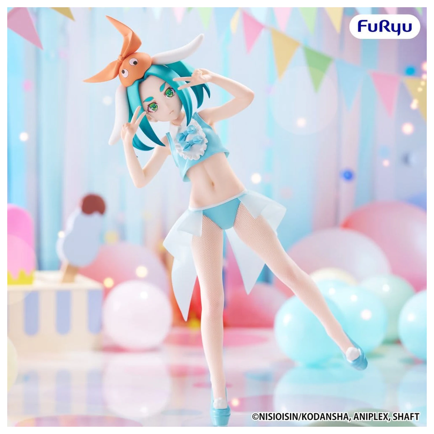 Monogatari Series BiCute Bunnies PVC figurka Yotsugi Ononoki 23 cm fotografii produktu