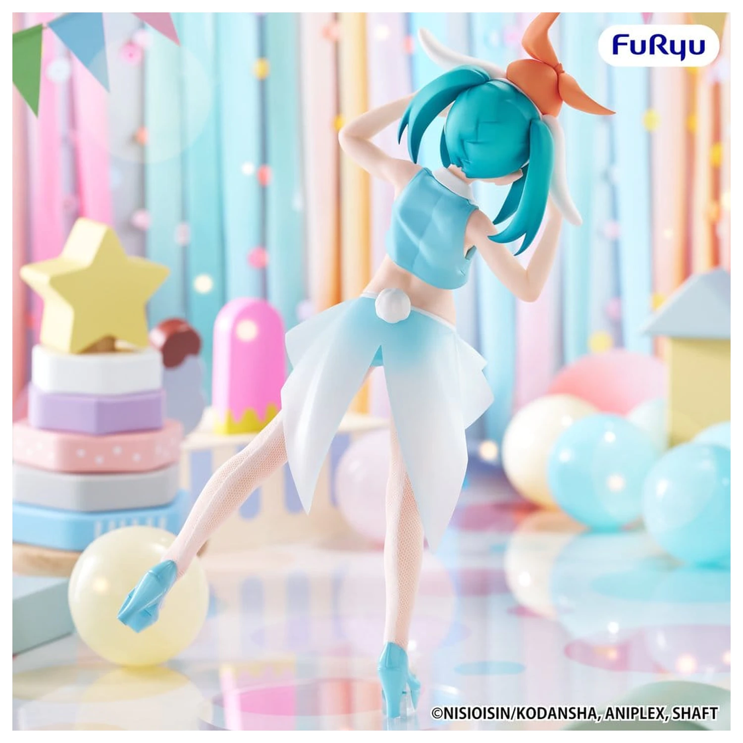 Monogatari Series BiCute Bunnies PVC figurka Yotsugi Ononoki 23 cm fotografii produktu