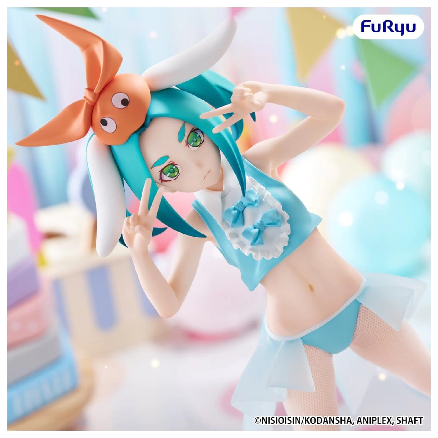 Monogatari Series BiCute Bunnies PVC figurka Yotsugi Ononoki 23 cm fotografii produktu