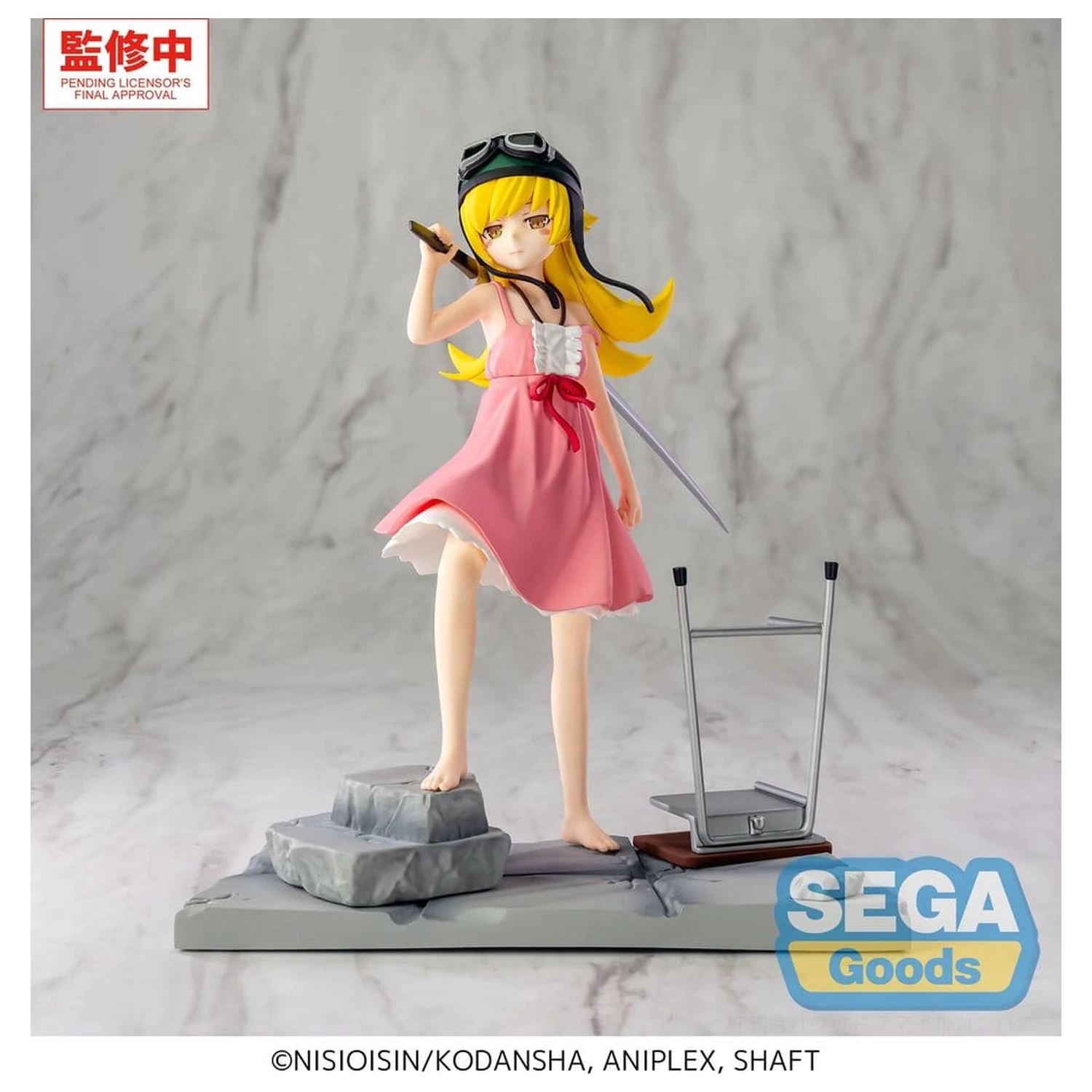 Monogatari Series XStellar PVC figurka Shinobu Oshino 18 cm fotografii produktu