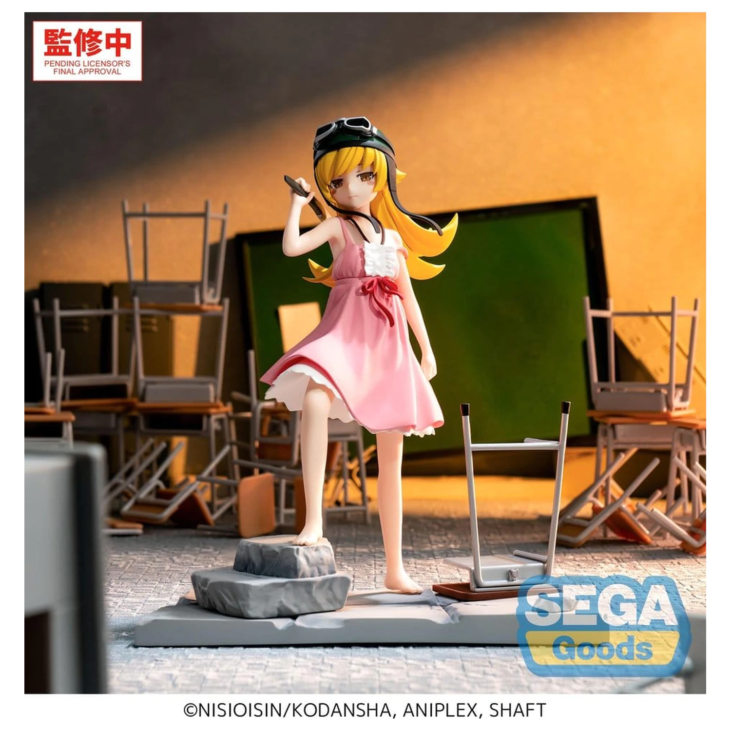 Monogatari Series XStellar PVC figurka Shinobu Oshino 18 cm fotografii produktu