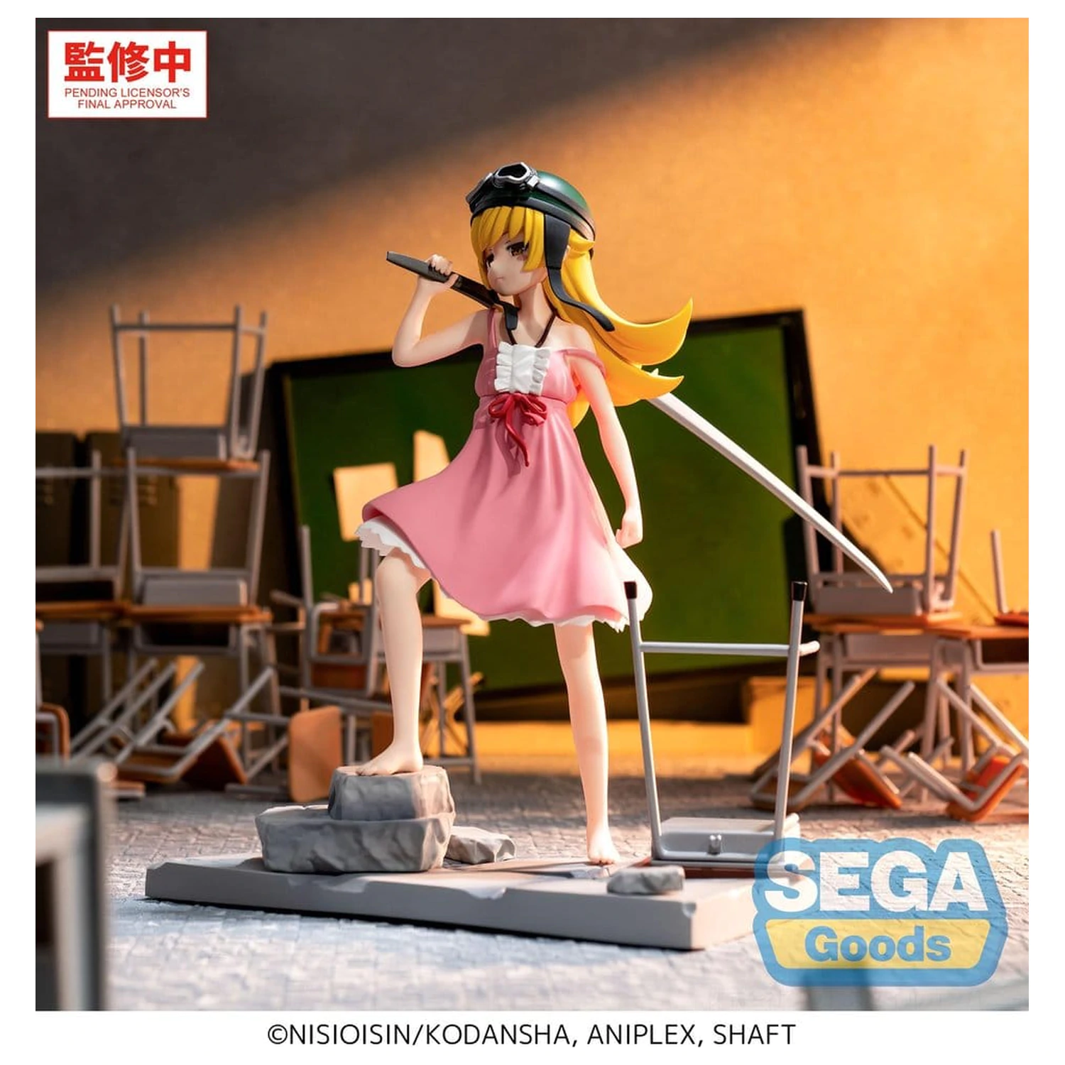 Monogatari Series XStellar PVC figurka Shinobu Oshino 18 cm fotografii produktu